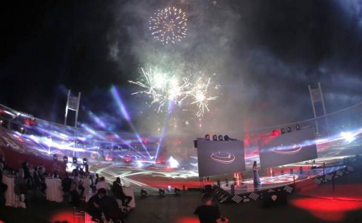 Habra fiesta final en el Estadio de los Juegos Mediterráneos. 