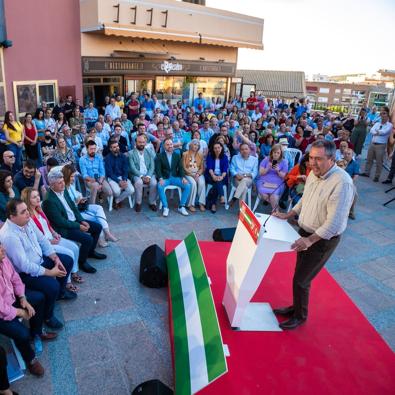 Juan Espadas en Jaén