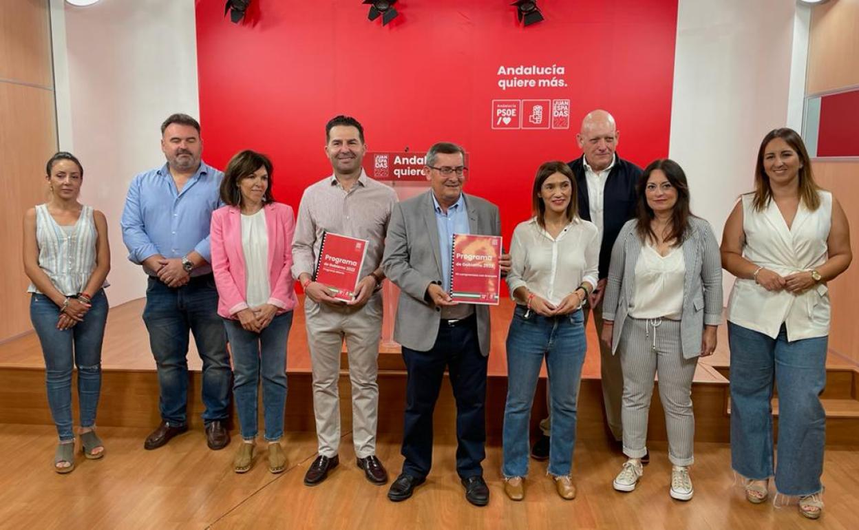 Presentación del progrma electoral del PSOE. 