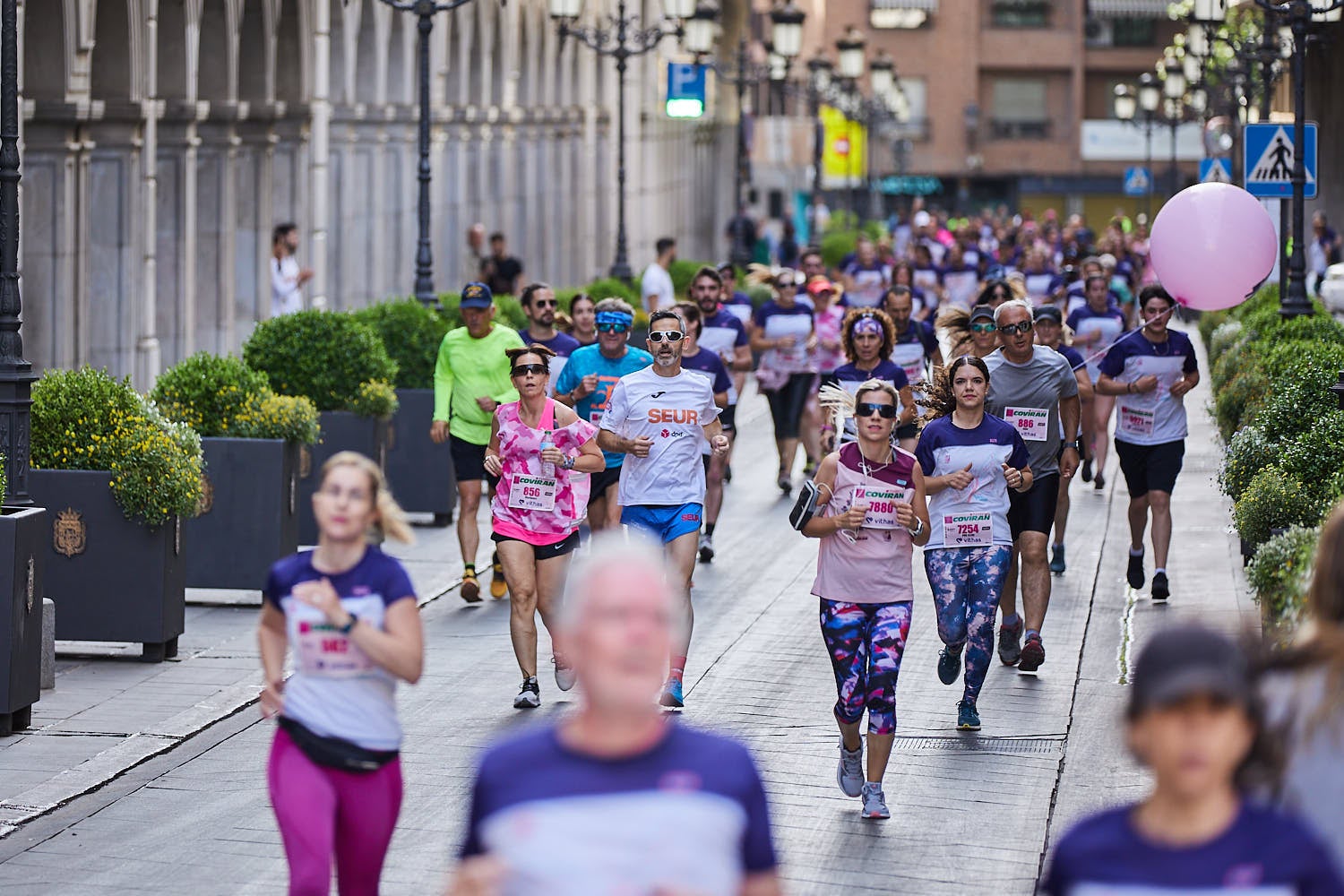 La XIII edición deja casi seis kilómetros de solidaridad en beneficio de la AECC