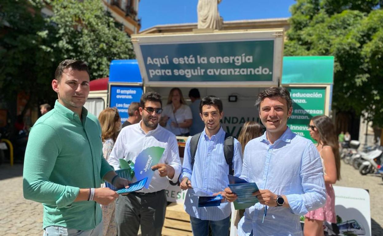 Elecciones Andalucía: Saavedra: «Los jóvenes son el futuro de Andalucía, por eso les ofrecemos más empleo y mejor formación»