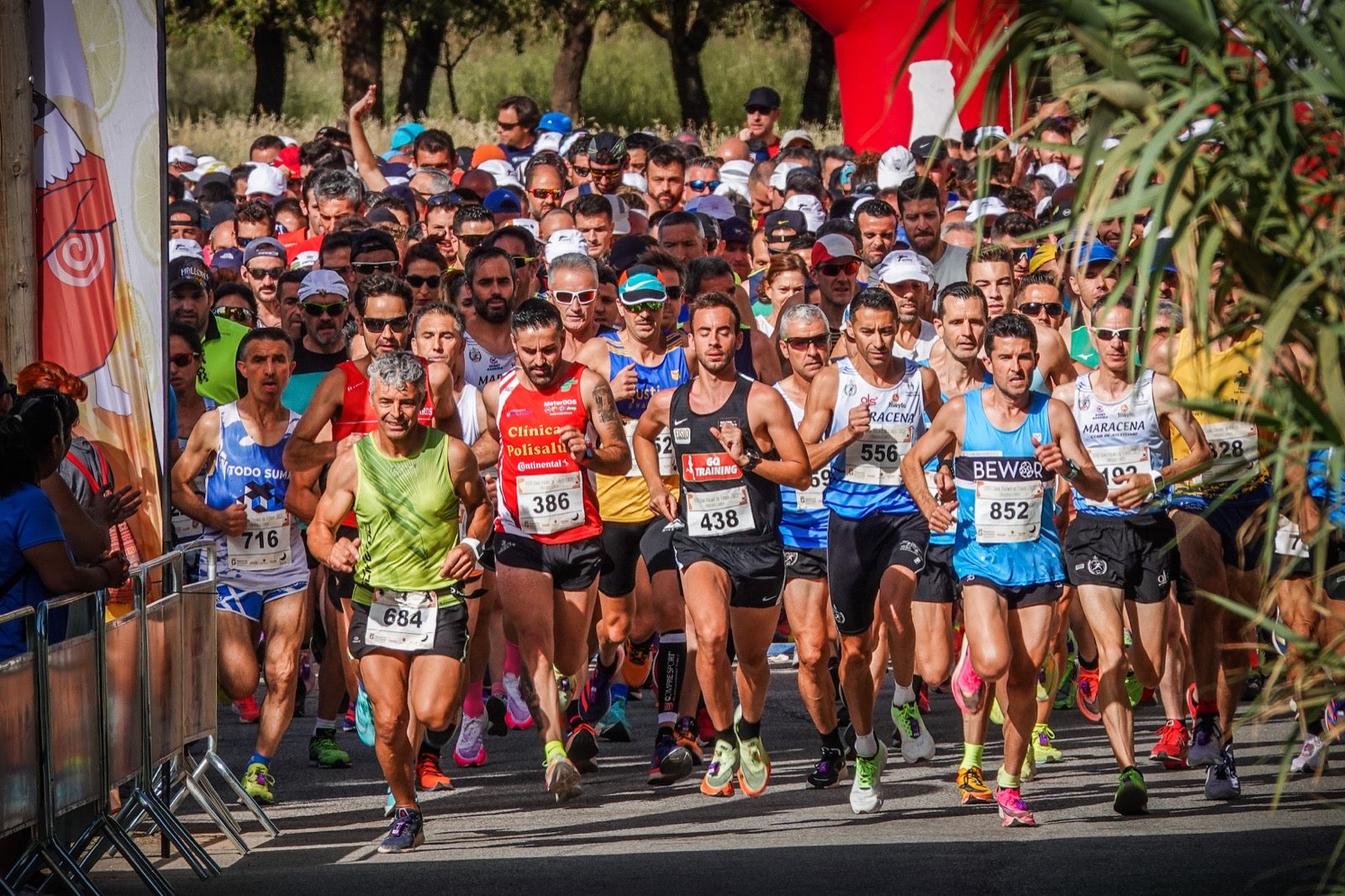 Más de 500 personas se reúnen en el gran premio de fondo de Dúrcal