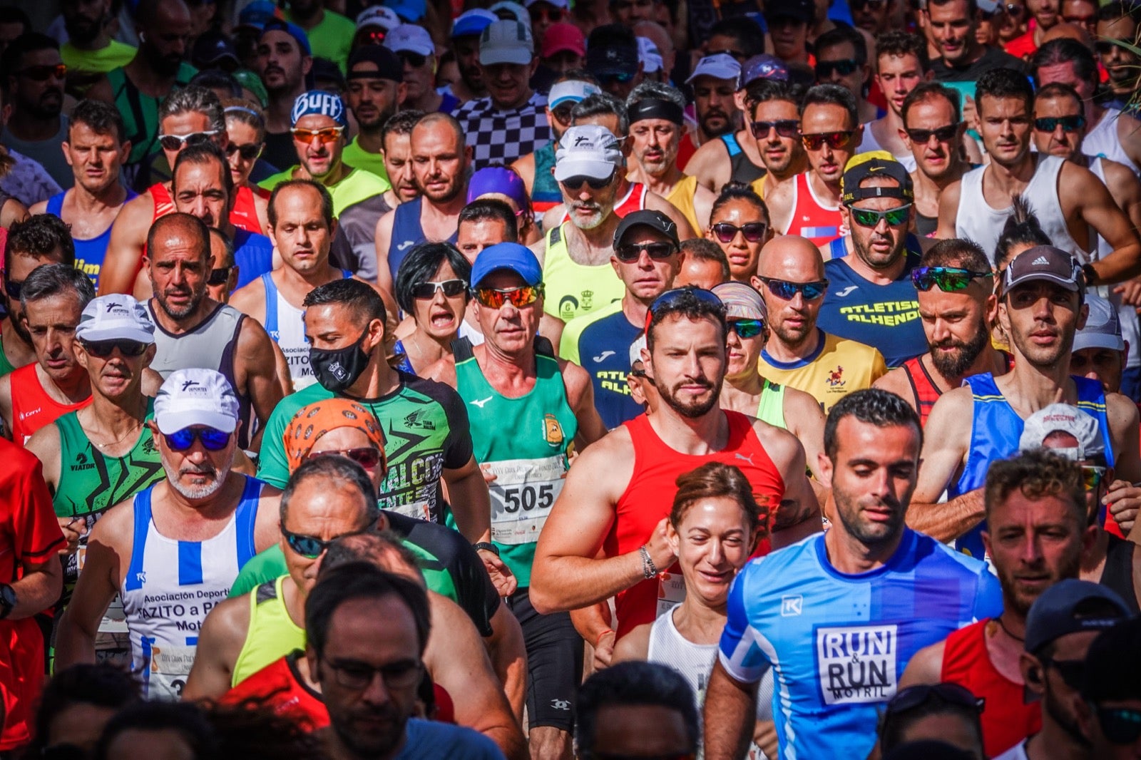 Más de 500 personas se reúnen en el gran premio de fondo de Dúrcal