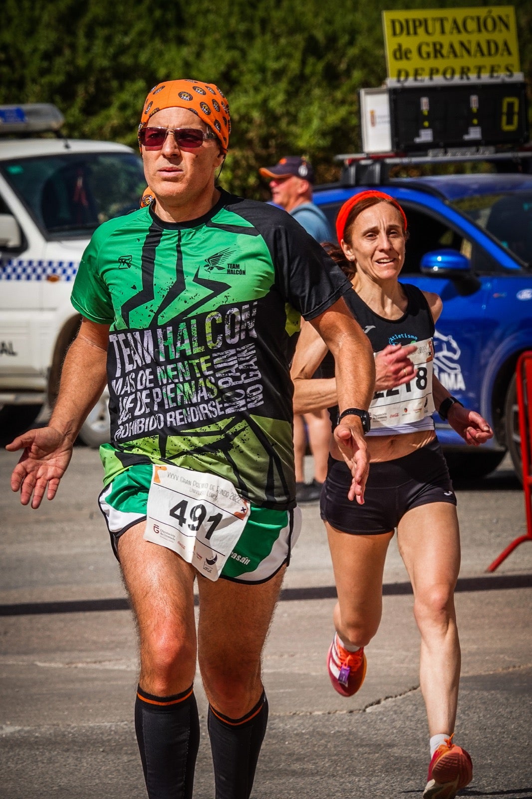 Más de 500 personas se reúnen en el gran premio de fondo de Dúrcal