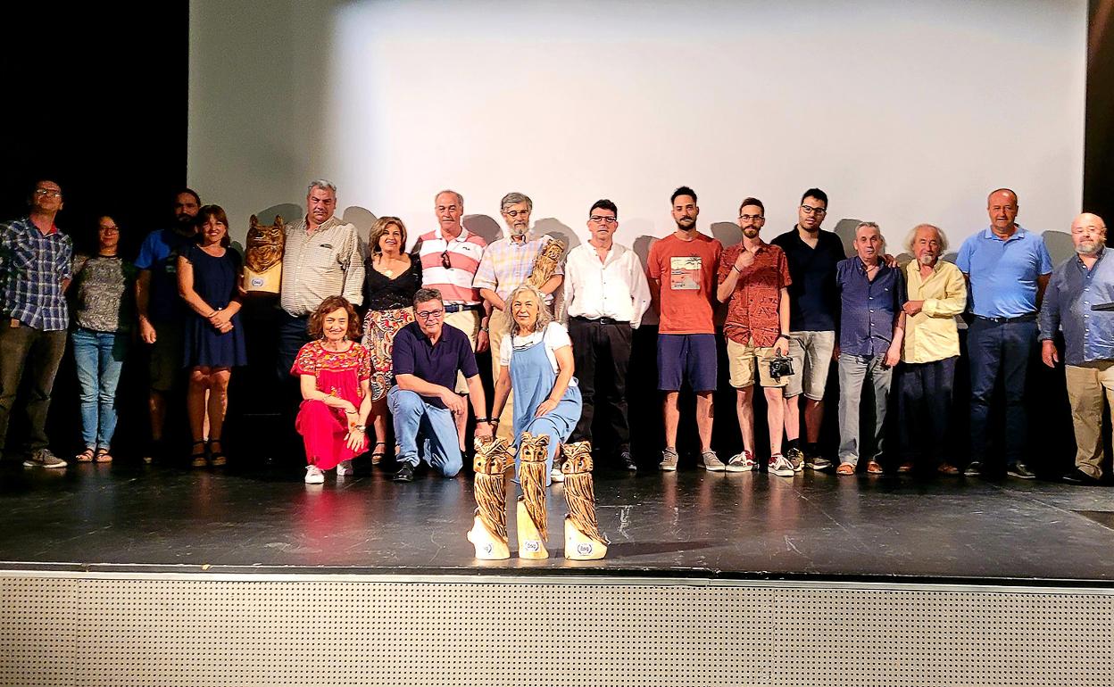 Premiados en Cine de Biosegura 2022 en Beas de Segura. 