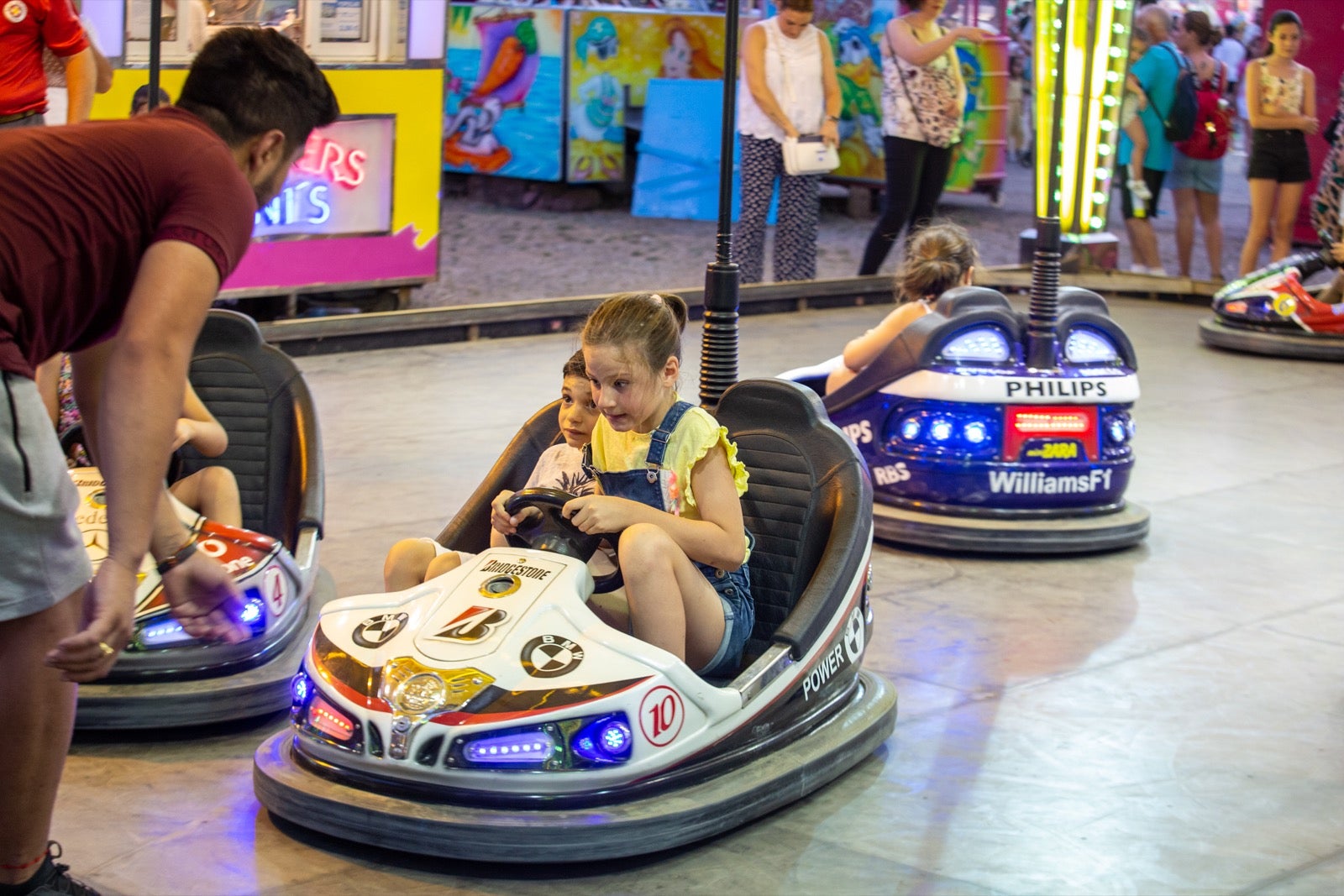 Fotos: El día de los columpios en la Feria del Corpus