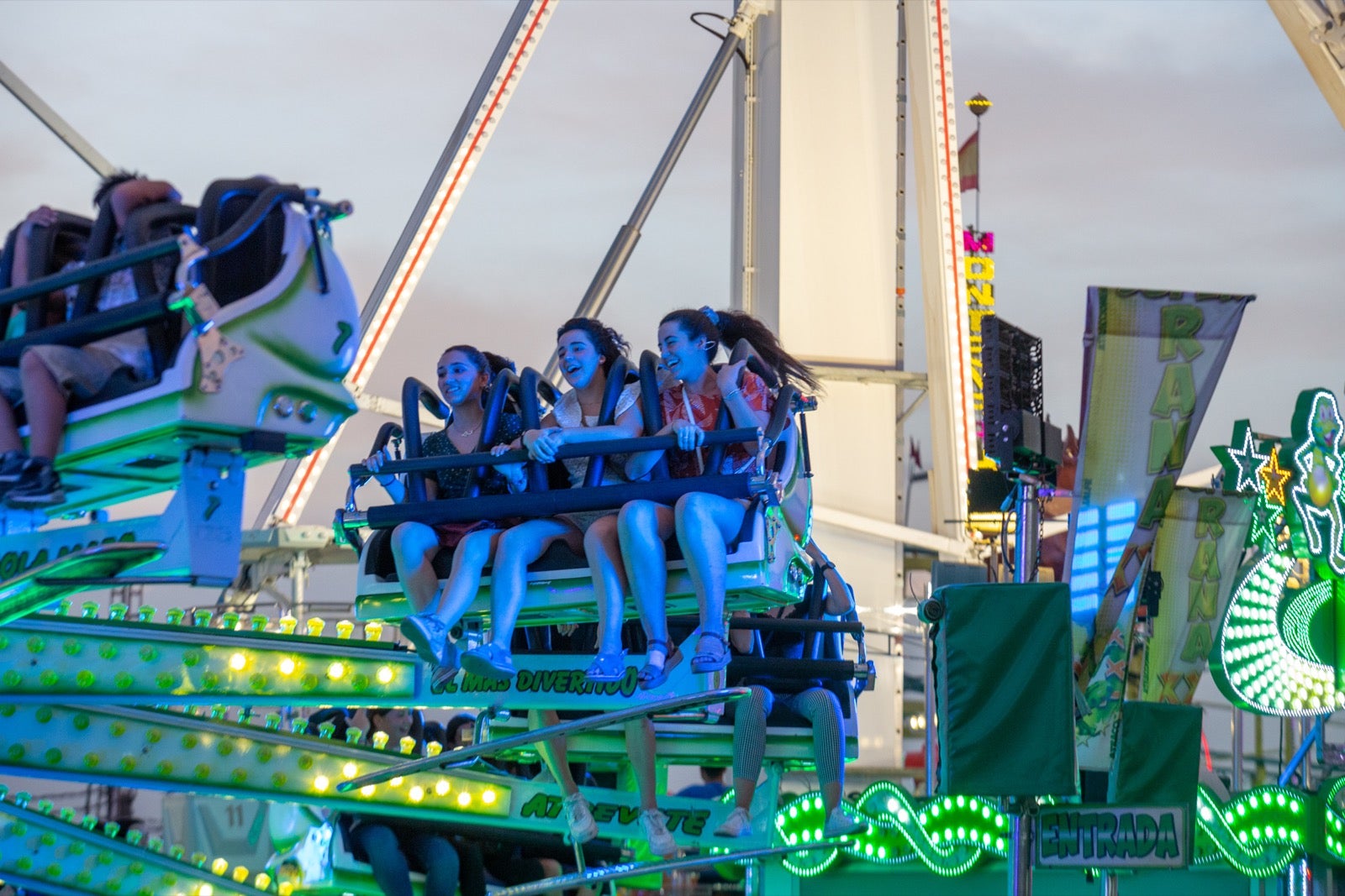 Fotos: El día de los columpios en la Feria del Corpus