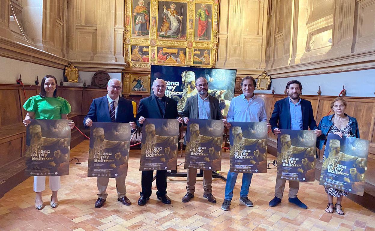 Presentación en la sala capitular de la Catedral de Jaén.