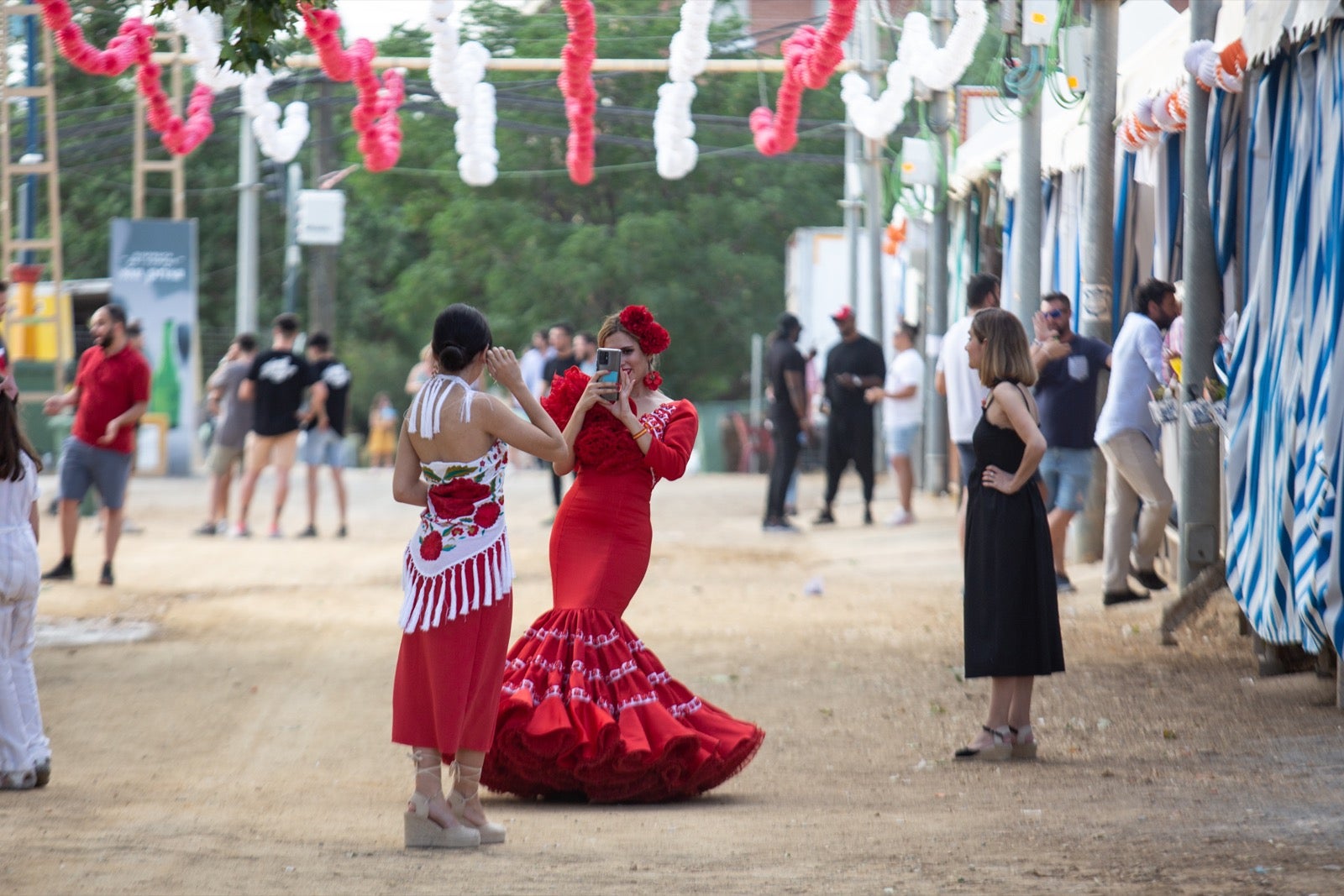 Brindis a caballo por la Fería de Graná.