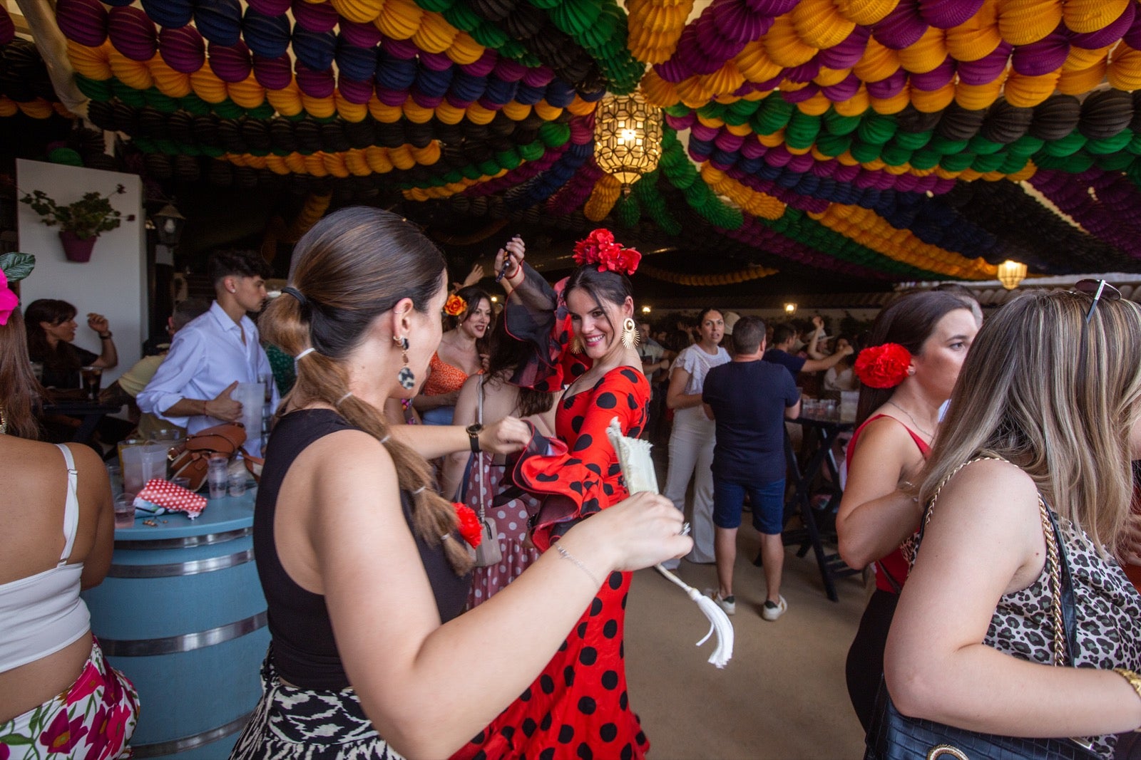 Brindis a caballo por la Fería de Graná.