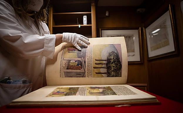 Imagen principal - La Cámara almacena 1.600 documentos entre manuscritos e impresos. 