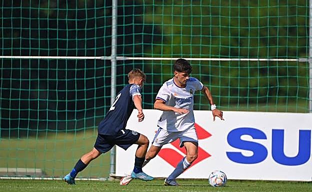 David Serrano ha sido este año campeón de liga con el Real Madrid. 