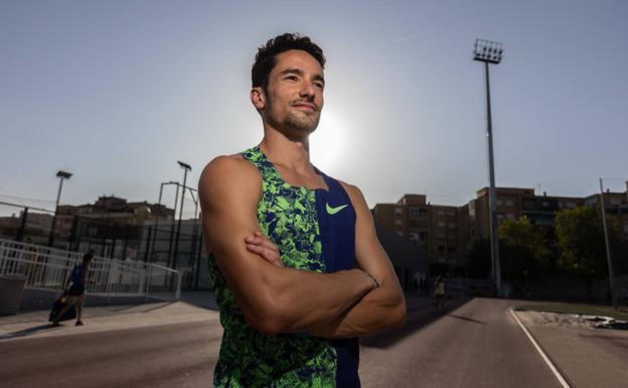 Ignacio Fontes, en el Estadio de la Juventud. 