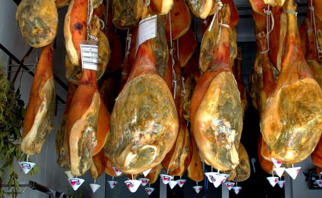 Jamón de Trevélez.