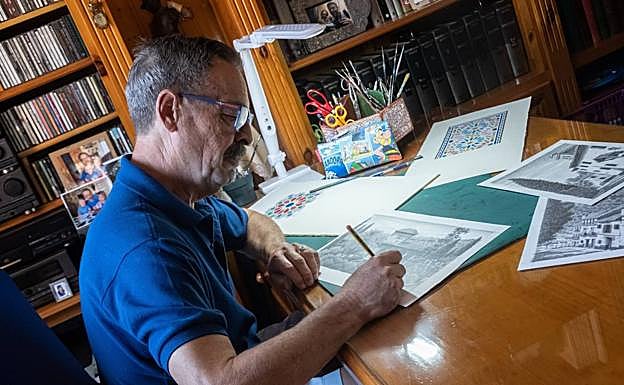 Imagen principal - El maestro de Granada que quería dibujar