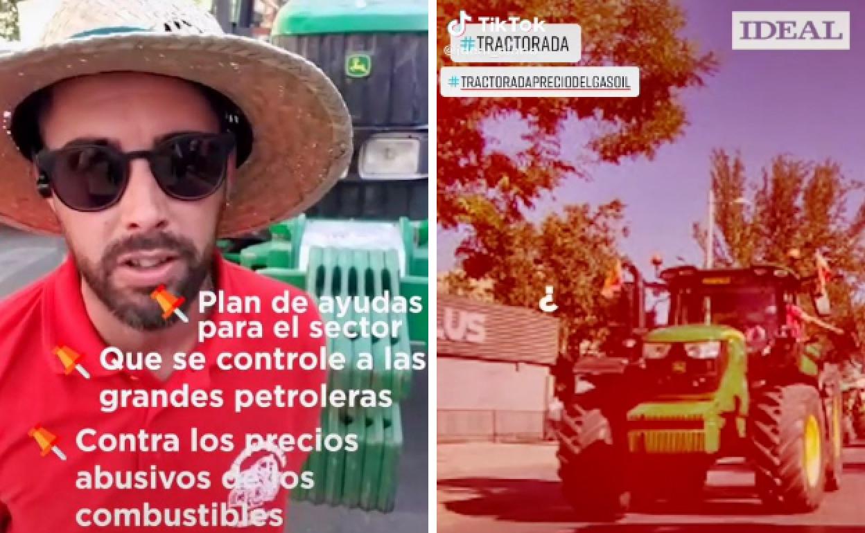 Agricultores e manifiestan por los precios abusivos del combustible