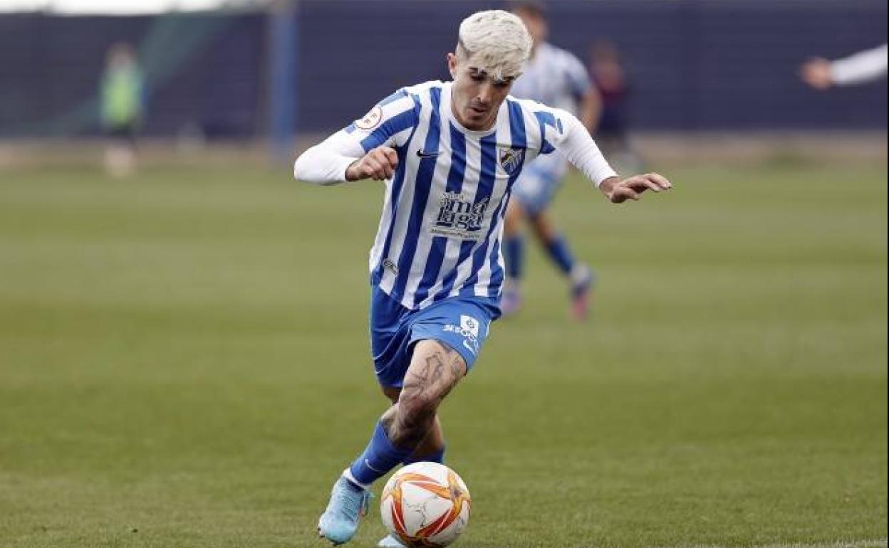 Julio Martínez en un partido de esta temporada. 