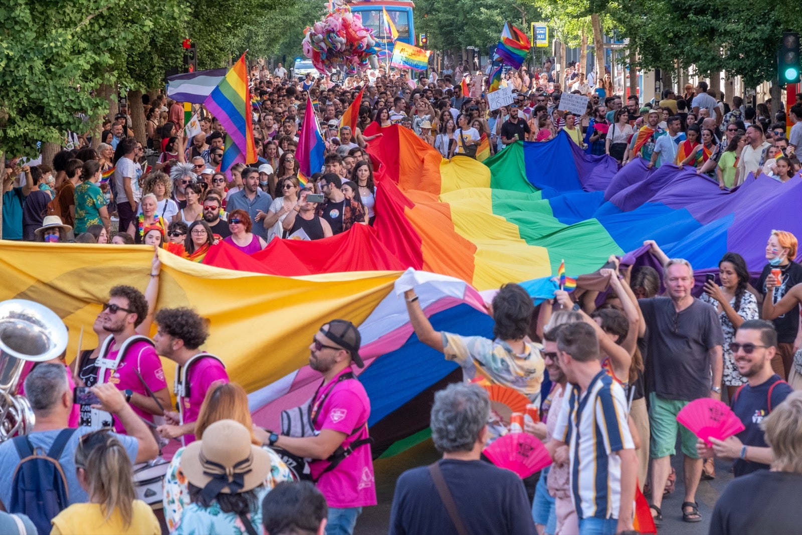 Celebración del Día del Orgullo Gay en Granada