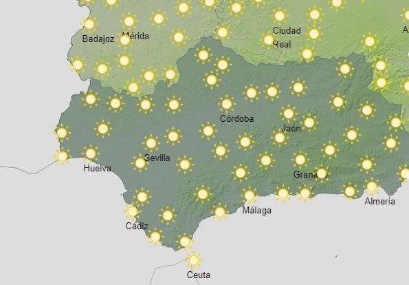 Pronóstico del tiempo para este viernes