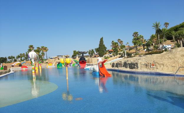 Parque Aquland en el Puerto de Santa María.