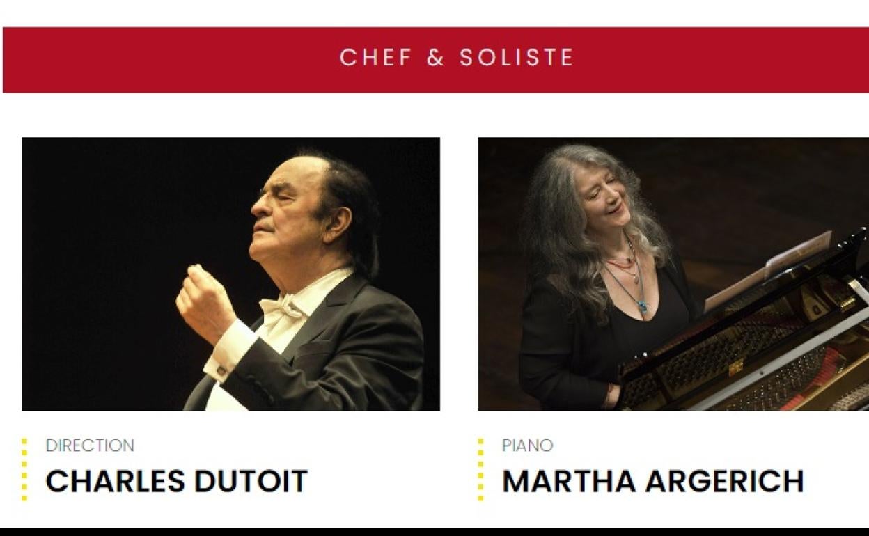 Orchestre Phil. de Monte-Carlo | Dutoit | Argerich.