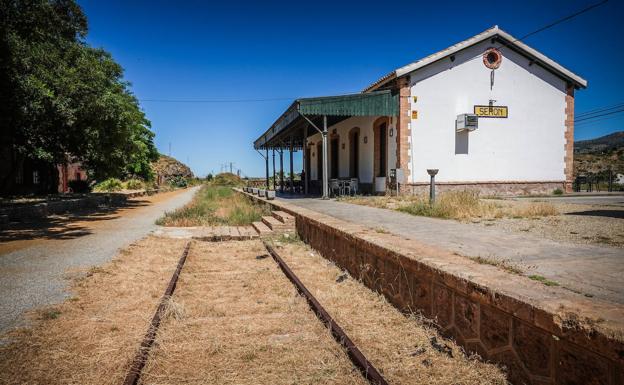 Estación ferroviaria de Serón. 