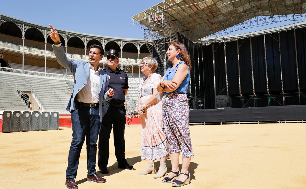El alcalde de Granada, Francisco Cuenca, se muestra convencido del «éxito» del concierto. 