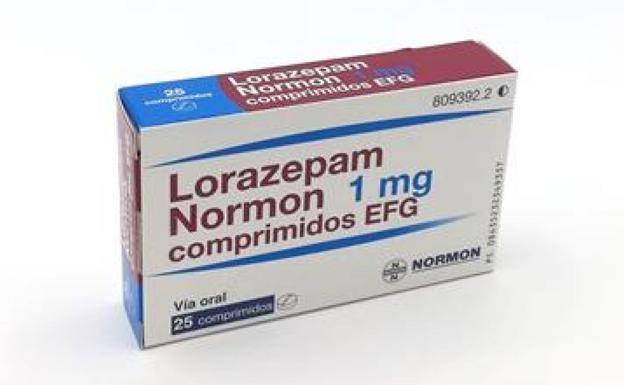 Lorazepam, uno de los ansiolíticos más usados en España