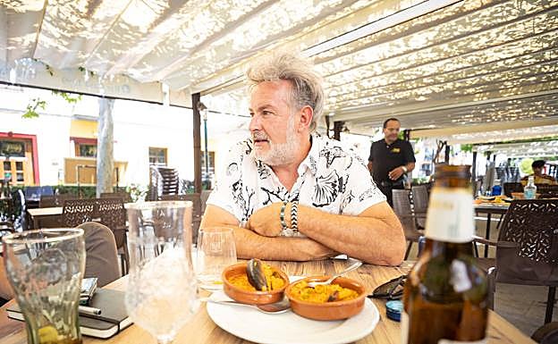 Rodríguez, durante la entrevista. 