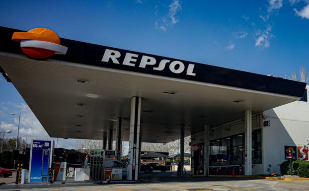 Estación de servicio de Repsol 