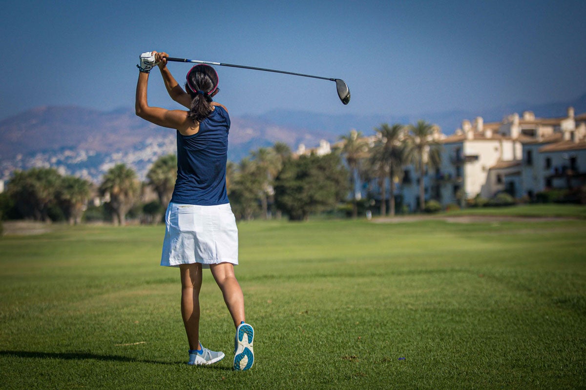 José Luis Martínez-Almeida, alcalde de Madrid, ganó la prueba combinada del Trofeo Ciudad de Madrid de golf que organiza el club Motril Playa Granada en agradecimiento a su socios madrileños en Los Moriscos