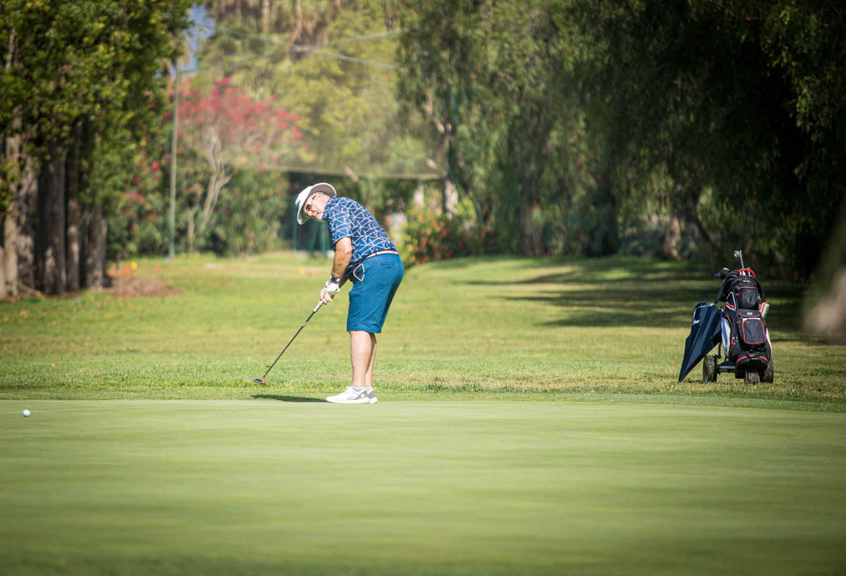 José Luis Martínez-Almeida, alcalde de Madrid, ganó la prueba combinada del Trofeo Ciudad de Madrid de golf que organiza el club Motril Playa Granada en agradecimiento a su socios madrileños en Los Moriscos