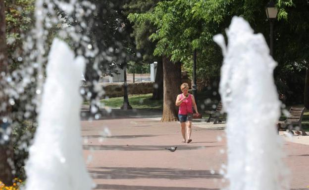 Ola de calor en Montoro. 