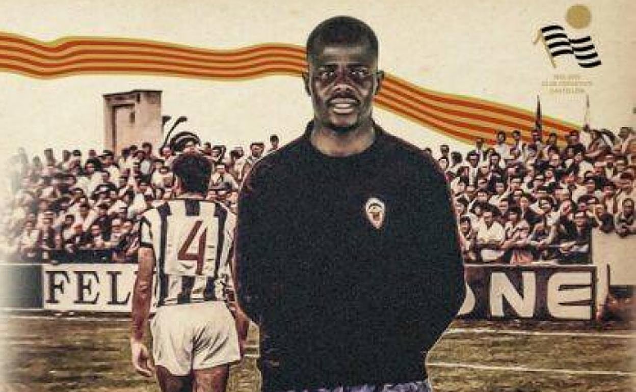 Fotomontaje vintage con el que han presentado a Sarr. 