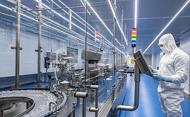 La vacuna española contra la covid que desarrolla la farmacéutica biotecnológica Hipra, con sede en Girona. 