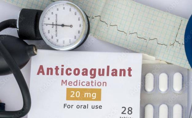 El Sintrom es un anticoagulante que mantiene líquida la sangre para evitar la formación de coágulos.