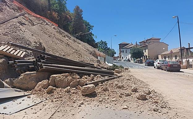 Imagen principal - Zona accidentada.