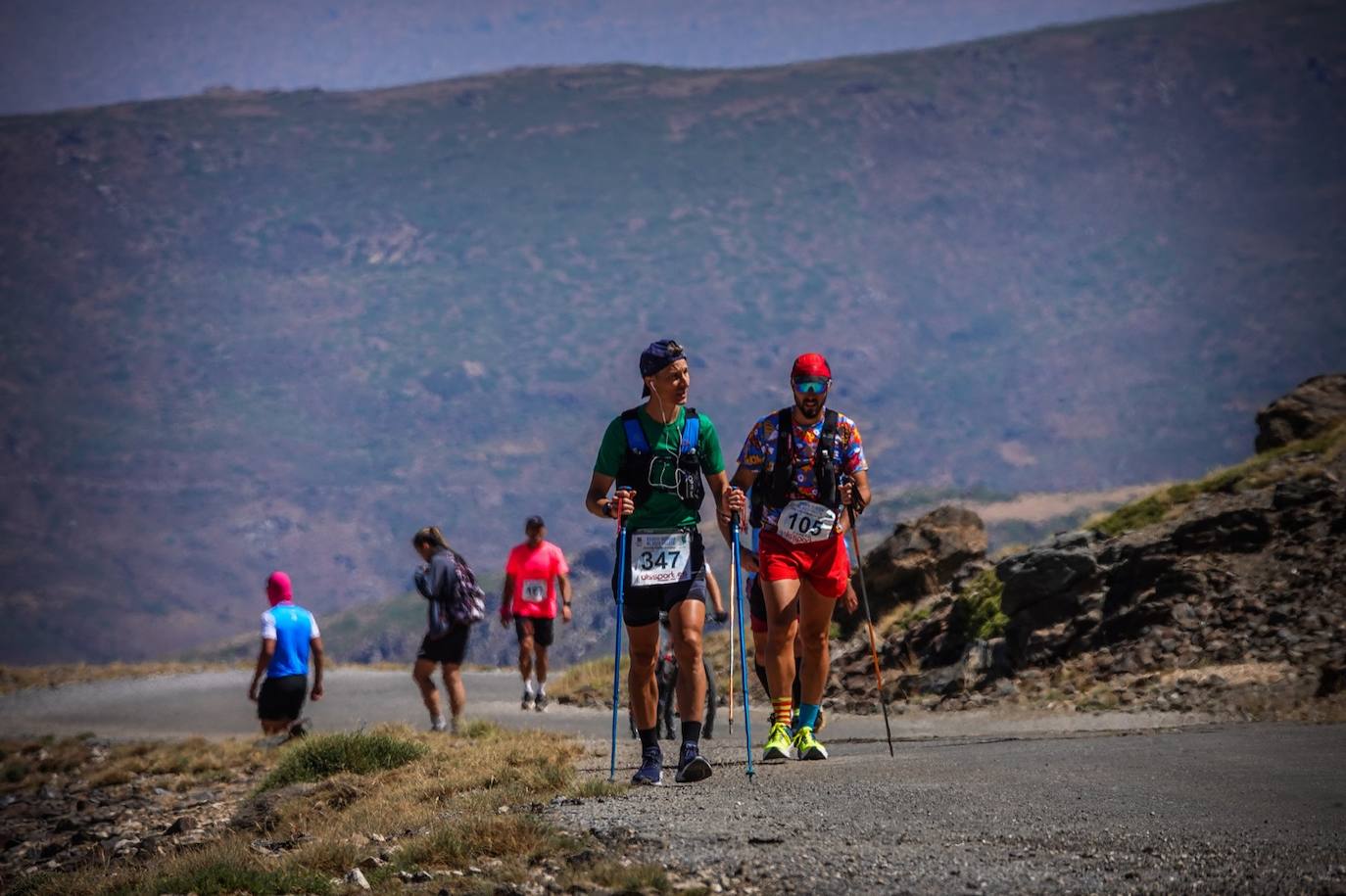 La 38 edición de la Subida Internacional Pico Veleta se ha celebrado este domingo.