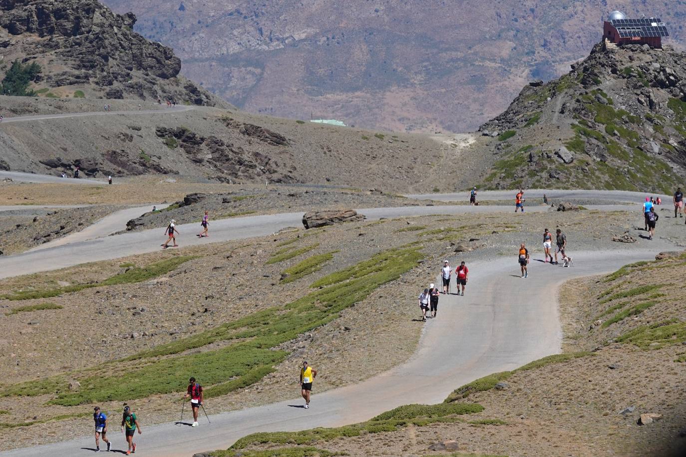 La 38 edición de la Subida Internacional Pico Veleta se ha celebrado este domingo.