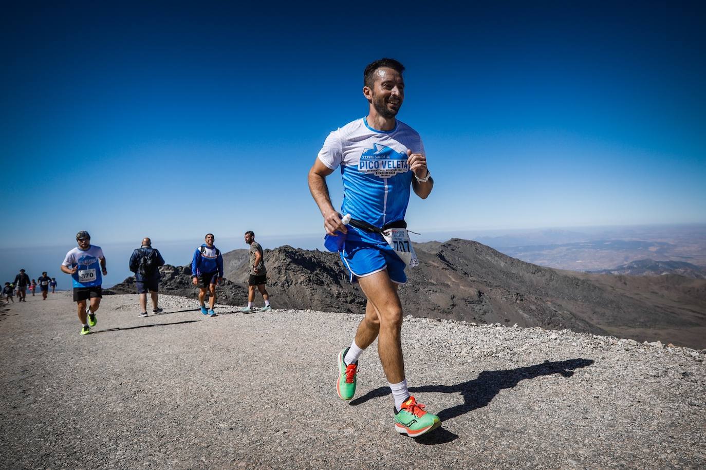 La 38 edición de la Subida Internacional Pico Veleta se ha celebrado este domingo.