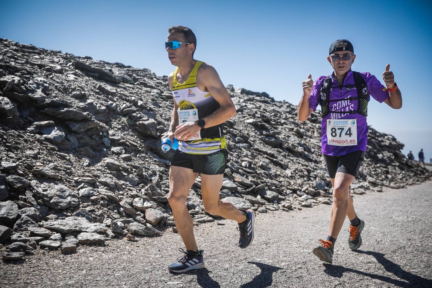 La 38 edición de la Subida Internacional Pico Veleta se ha celebrado este domingo.