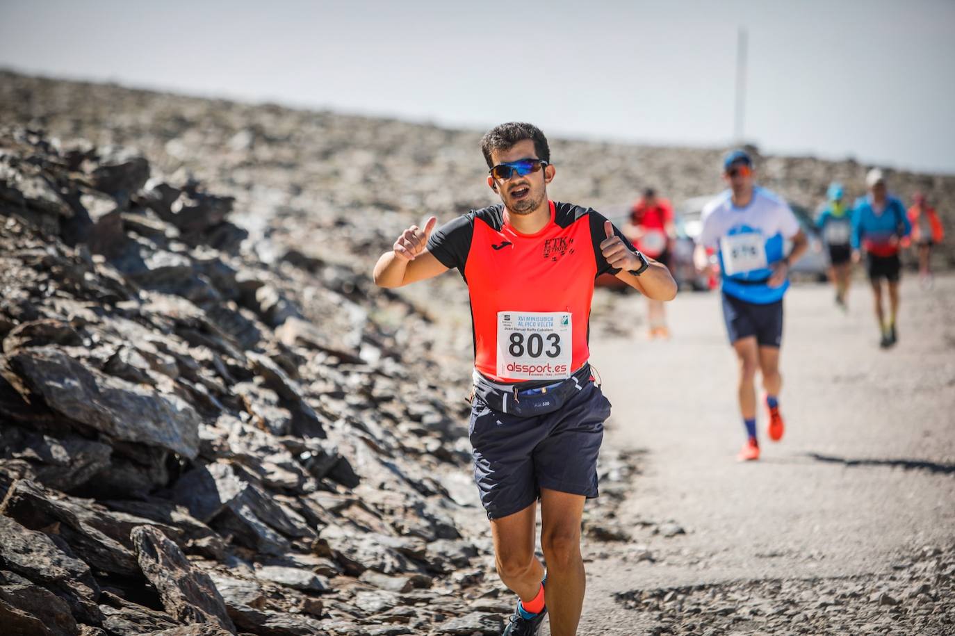 La 38 edición de la Subida Internacional Pico Veleta se ha celebrado este domingo.