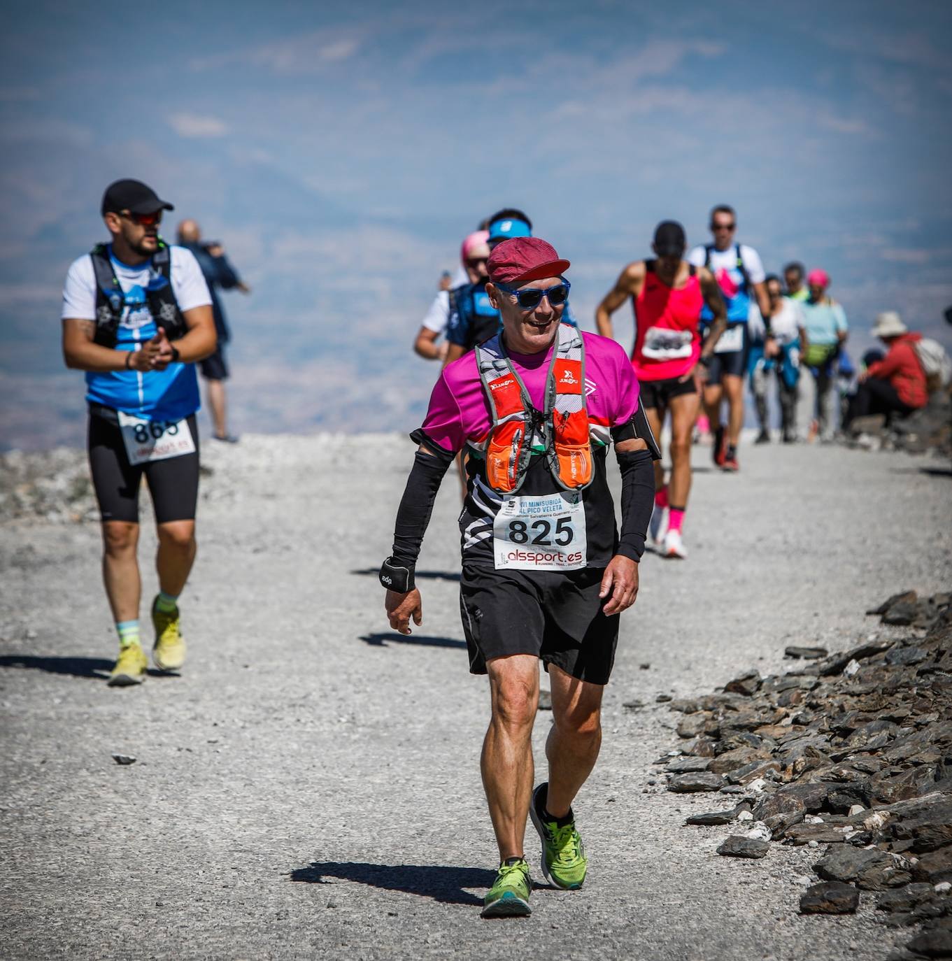 La 38 edición de la Subida Internacional Pico Veleta se ha celebrado este domingo.