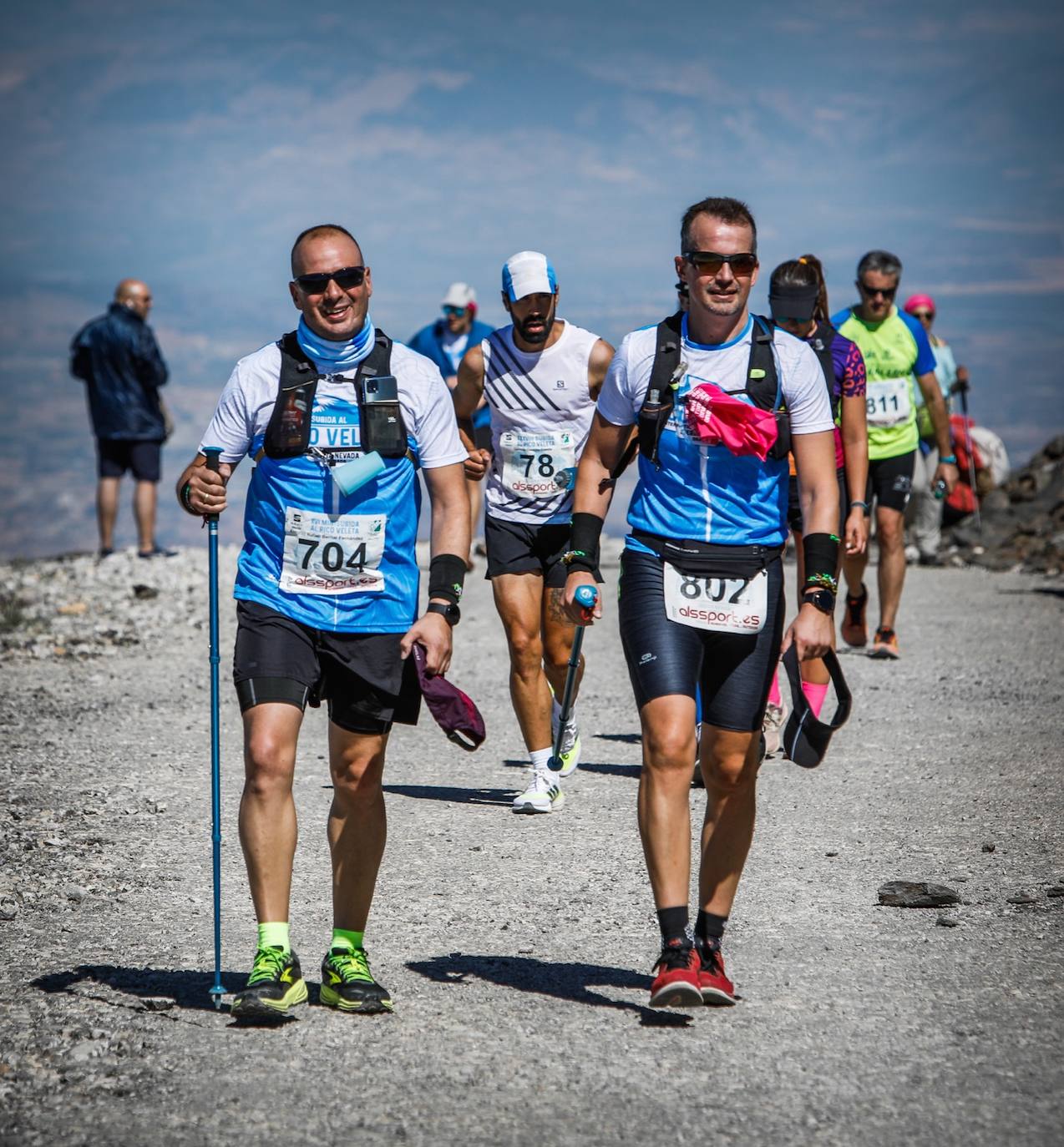 La 38 edición de la Subida Internacional Pico Veleta se ha celebrado este domingo.