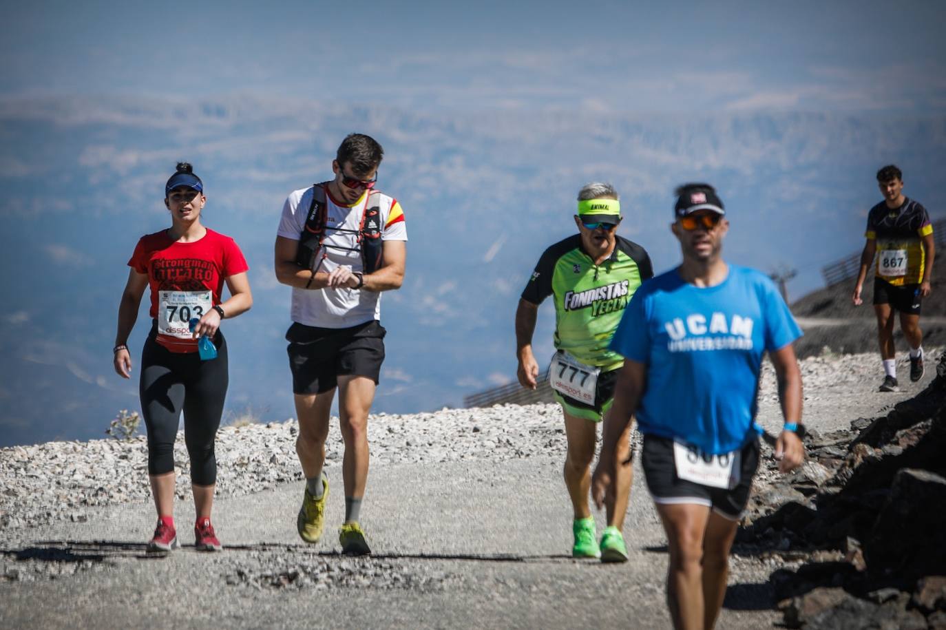 La 38 edición de la Subida Internacional Pico Veleta se ha celebrado este domingo.