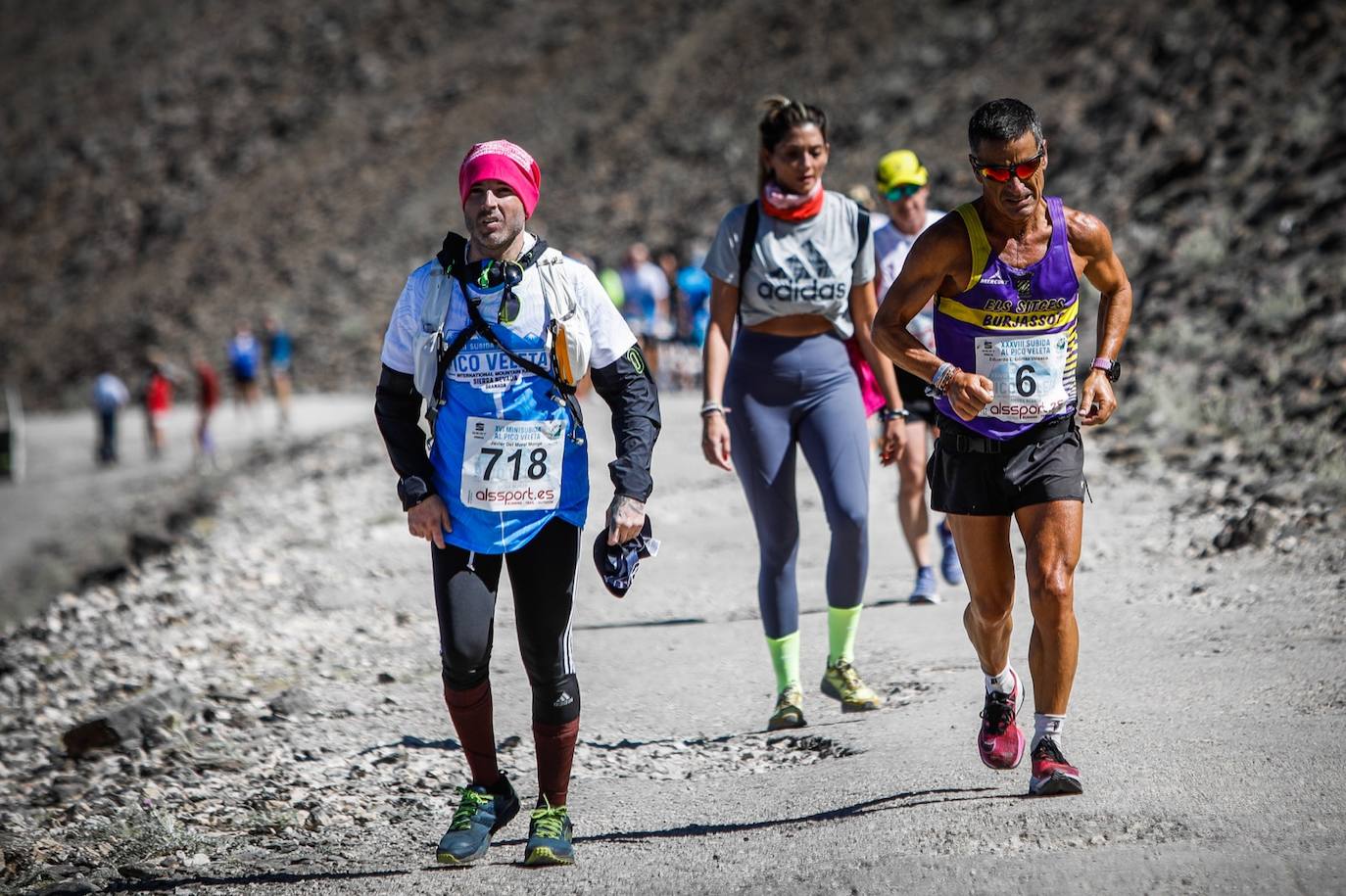 La 38 edición de la Subida Internacional Pico Veleta se ha celebrado este domingo.