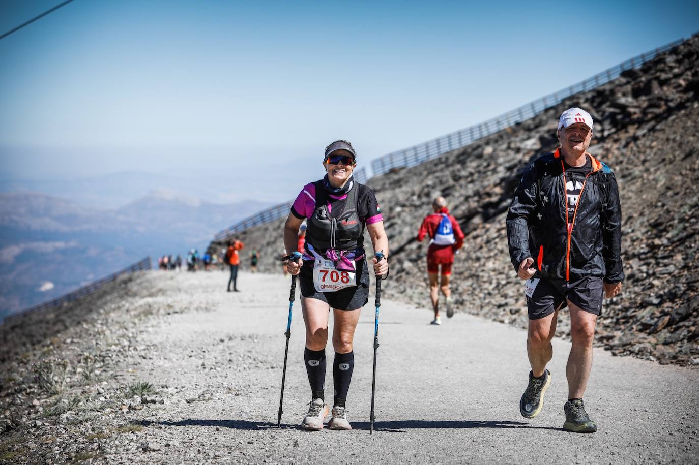 La 38 edición de la Subida Internacional Pico Veleta se ha celebrado este domingo.