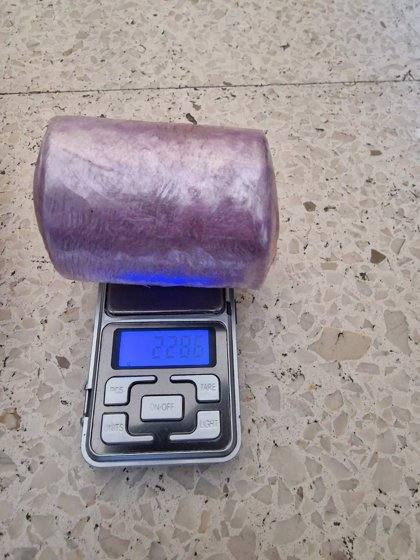 Peso de la droga intervenida. 