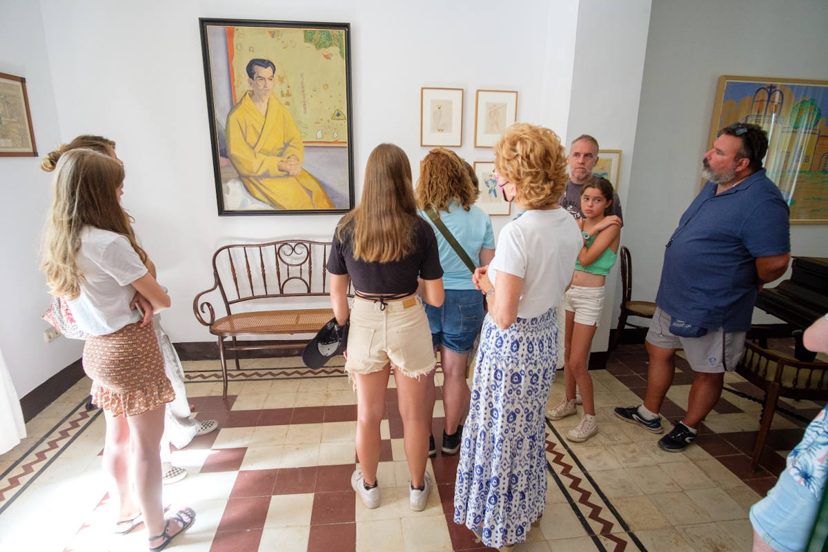 La casa de verano de Federico García Lorca vuelve a recibir visitas tras las reformas.