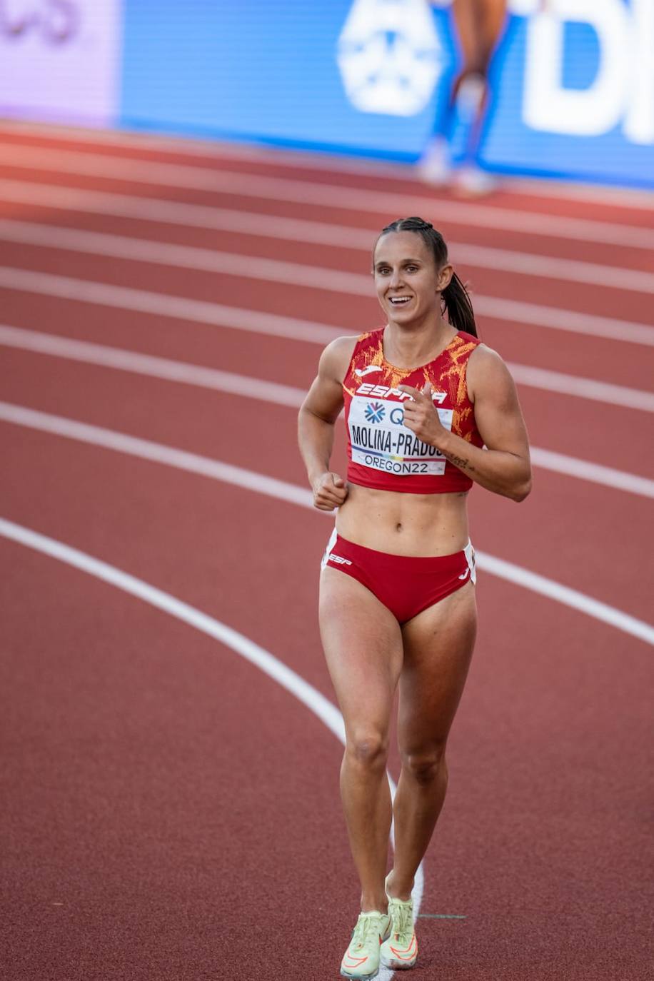 Imagen - «Tengo mucha ilusión por mi debut internacional en prueba individual tras el subidón del relevo en el Mundial»